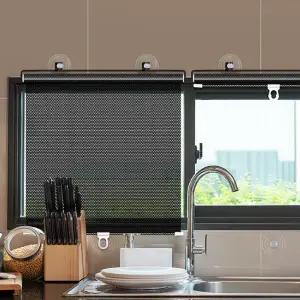 흡착식 블라인드 다용도 붙이는 암막 창문 햇빛 가리개 간편설치 자외선 차량용 가림막 스크린 차량