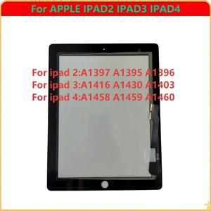 아이패드 호환 2 3 4 A1395 A1416 A1430 A1458 터치 스크린 디지타이저 외부 유리
