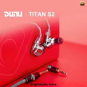 DUNU TITAN S2 HlFl 다이나믹 드라이버 이어폰 형 이어폰 고해상도 오디오 이어 버드 0.78mm 3.5mm 4.4mm Q