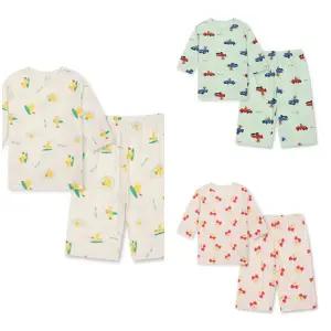 [대구백화점] [탑텐키즈][쿄니] 뱀부 라운지세트 (7부)(MKG2UI3001)