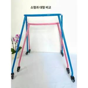 최고급 롤러 스케이트 보행기 훈련 연습 초보용 강습용 소분홍 105-130