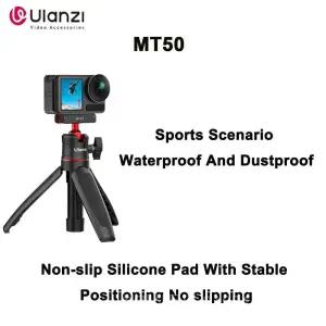 Ulanzi MT-50 마그네틱 삼각대는 Action 5 Lingmou 스포츠 카메라 휴대용 퀵 마운트 사진에 적합합니다.