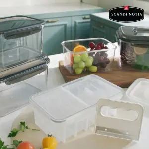스칸디노티아 에코쏙 PCT 대용량 밀폐용기+김치잘라통