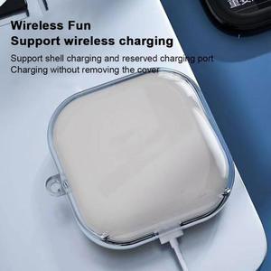 qcy케이스 Suitable For Shokz OpenFit Air Earphone Protective Case Shaoyin T511 Transparent Shell Openfit T910