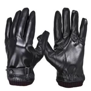 오토바이 장갑 배달 겨울 남자 글러브 방 라이더 인조가죽 기모 따뜻 안감 한장갑