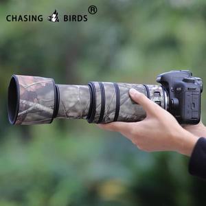 CHASING BIRDS 카무플라주 렌즈 코트 캐논 RF 100 400mm F5.6-8 IS USM 방수 or 탄성 보호 커버