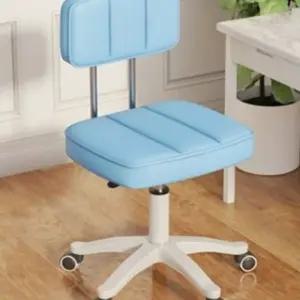 스툴 바퀴달린 등받이 카운터 네일 보조 작업 미용실 의자