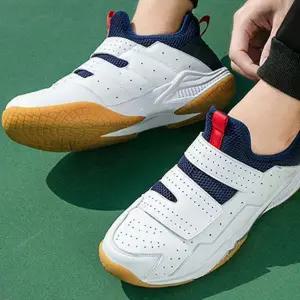 밸크로 배드민턴화 가벼운 스트랩 논슬립 남녀공용 배드민턴화 실내화 성인 운동화 벨크로 생활