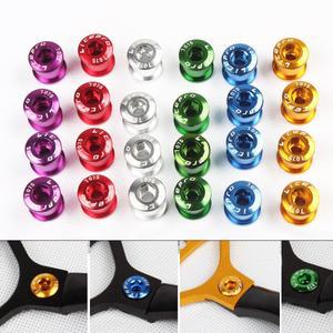 Litepro-자전거 체인링 볼트 싱글/더블/트리플 스피드 디스크 체인휠 나사 자전거 크랭크 및 링 5개/묶음