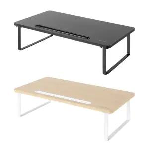 플레이기어 싱글 520mm 모니터 스마트폰 태블릿 데스크 받침대 스탠드 눈높이 최적 14cm 2컬러 블랙 or 베이지