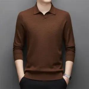 남친 니트 칼라넥 긴팔 티 칼라 춘추 스웨터 BE3