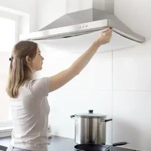 주방 후드 필터 잘라쓰는 기름때 레인지 렌지 후드 필터 청소