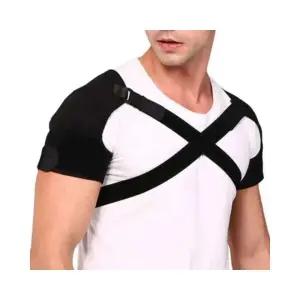 루미나D 보호대 스트랩 양쪽 어깨 스포츠 크로스 조절가능 어깨아대