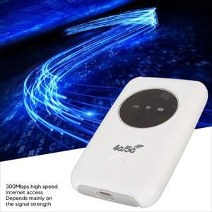 4G LTE USB WiFi 모뎀 300Mbps 잠금 해제된 마이크로 SIM 카드 슬롯 내장 3200mAh 무선 휴대용 라우터