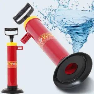 막힘 제거 기구 피스톤형 압축기 화장실 변기 뚫는 기구 가정용 뚫어뻥 강력 세면대 싱크대 주방