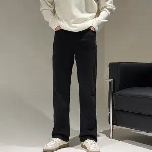 MADE 버마터4 절개 코튼 세미와이드 팬츠