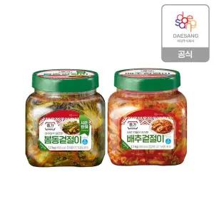 [종가] 시즌한정 봄동겉절이1.1kg+배추겉절이1.1kg (배송 3일소요)