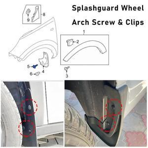 엔진 커버 언더트레이 스플래쉬가드 휠 아치 별 나사 리테이너 자동 펜더 라이닝 스냅 패스너 클립 볼트 N9