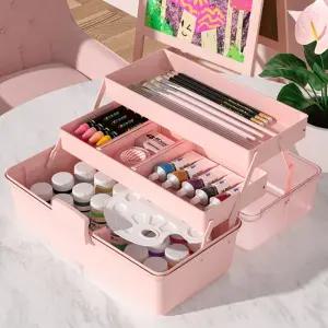 미술용품 화구통 미술 케이스 화방 보관박스 수납 화구함