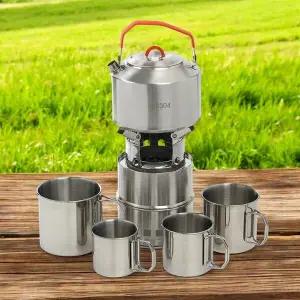캠핑 주전자 세트 백패킹 케틀