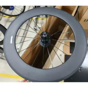 카본삼발이 카본휠 로드자전거 휠셋 앞바퀴 88mm 고정 프론트