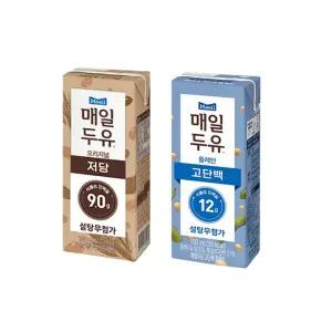 매일두유 190ml 24팩 식이섬유12팩+고단백12팩/유통기한26년10월제품/무배/상세참조