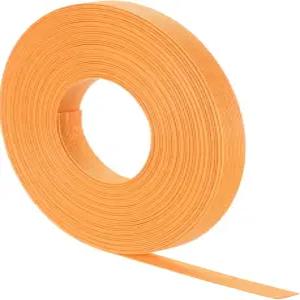 파티킬 16.4야드 x 0.6인치 종이 라탄 직조 지팡이 12겹 바구니 용품 DIY 가정용 주방 장식 공예품 오렌지