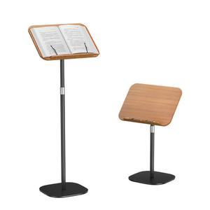 높이 조절 대 스탠딩 보는 누워서 책거치대 원목 스탠드