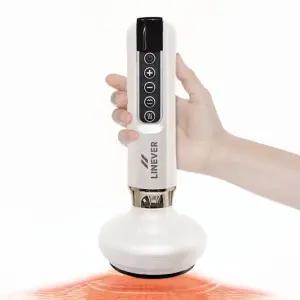 흡착식 전동 마사지기 12단 온열 롤링 홈케어 마사지기