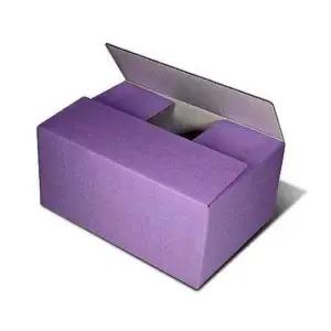 튼튼한박스 선물 포장 칼라 400 300 150mm 보라 50장