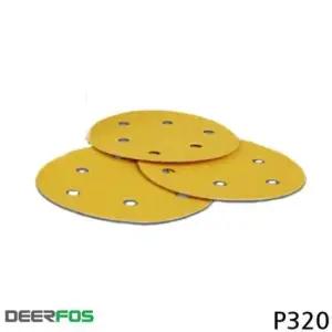 디어포스 125mm 6H 샌드페이퍼 100매입 320방