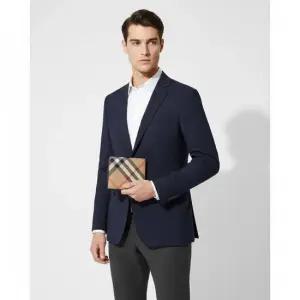 FW24 남성 체크 바이폴드 반지갑 8095693 MS HIPFOLD BIN A2021