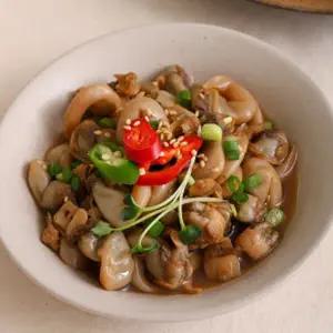 감칠맛 밥도둑 간장 새조개장 400g