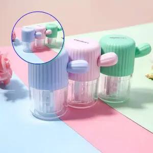 쌍문상회 휴대용 수동 렌즈 세척기 회전 소형 보관함