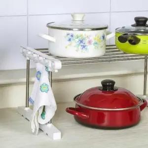 선반 주방 싱크대 보조 1단 용품 정리 싱크인