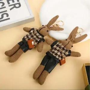 핸 차 고리 키링 멋쟁이 실리콘 이거찜 열쇠