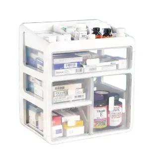 구급약 선반 가정용 구급함 상비약 상자 보관