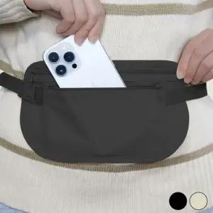 도난방지 허리가방 여행 힙색 초슬림 경량 힙쌕 유럽여행힙색 미니복대힙색 도난방지