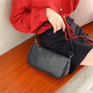 [다잇템]여자 악어패턴 데일리 숄더백 토트백 가방_P340014723