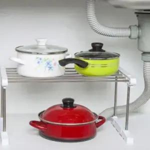 싱크대 1단 대선반 싱크인 씽크 정리 용품 주방 선반 보조