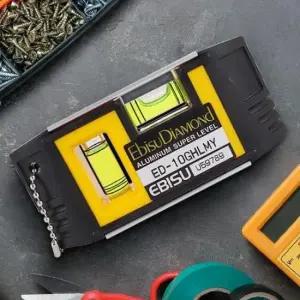 에비수 자석 수평기 4 수평자 수준기 정밀 미니수평계