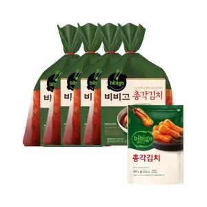 비비고 총각김치 1.5kg x4개+총각김치 400g x1개