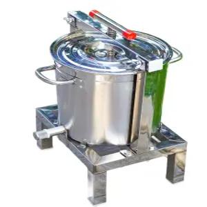 프레스 스테인리스 수동 압착기 유압 육수 채유기 필터3개 세트