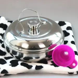 스테인리스 유단포 찜질 물주머니 허리 노인 보온팩 수면