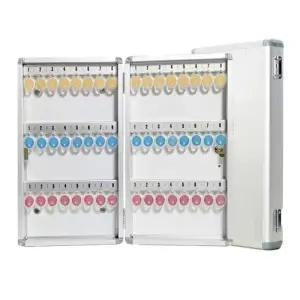 헬스장 벽걸이형 알루미늄 키박스 48키 열쇠보관함 주차장