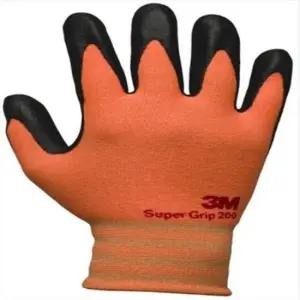 NBR폼코팅장갑 오렌지 슈퍼그립200 S 오렌지 (10조)