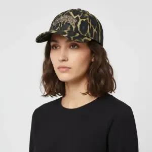 GANNI B3020038 028 프린트 로고 자수 볼캡