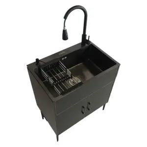 미니싱크대 빨래 간이 베란다 개수대 탕비실 수영장