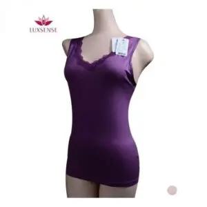 여성용 국내생산 네크라인 니트 티셔츠