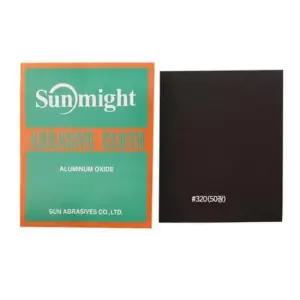 태양연마 320방 사포 천 빼빠 샌드 샌딩 페이퍼(50장)